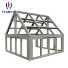 China supplier high quality sunrooms glass house aluminum sun room