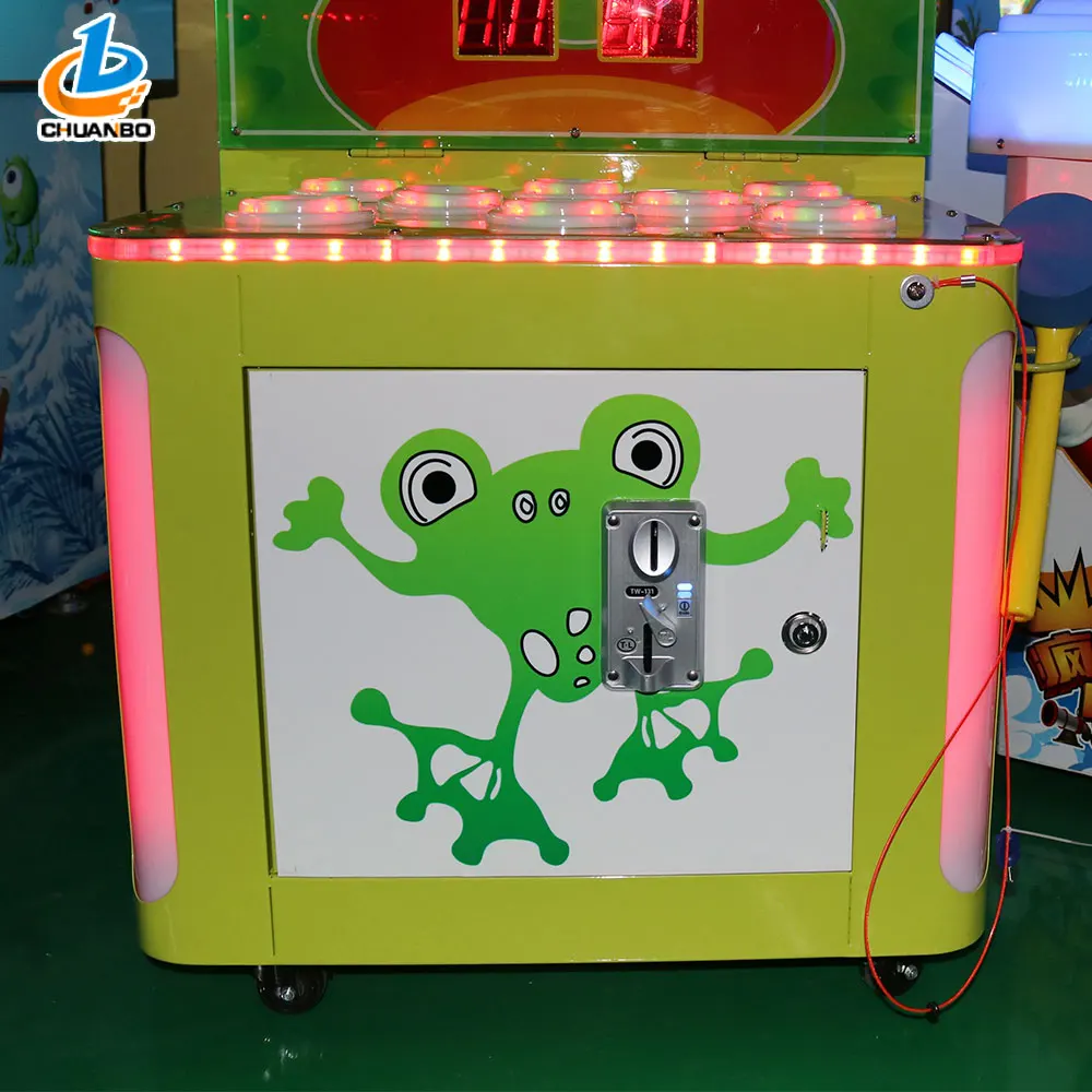 Funny Guangzhou Game Hit Frog Redemption Game Arcade Hammer Hit Game Machine for Kids