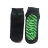 Men Indoor Youth Sports Sock With Rubber Soles Trampoline Park Socks