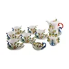 Ceramic teapot Coffee cup Sets, Coffee Tea Set ,Christmas Gift luxurious peacock tea set