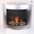 Inno living fire ethanol fireplace decorative ceramic gas logs