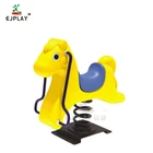Outdoor Children Ride On Animal Shape Plastic Spring Toy Riders/ Kids Rocking Horse