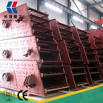 Competitive Price 60 TPH Sand Vibrating Screen For Stone Crusher