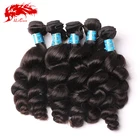 Pretty peruvian Loose wave hair, 5A grade peruvian human hair extension