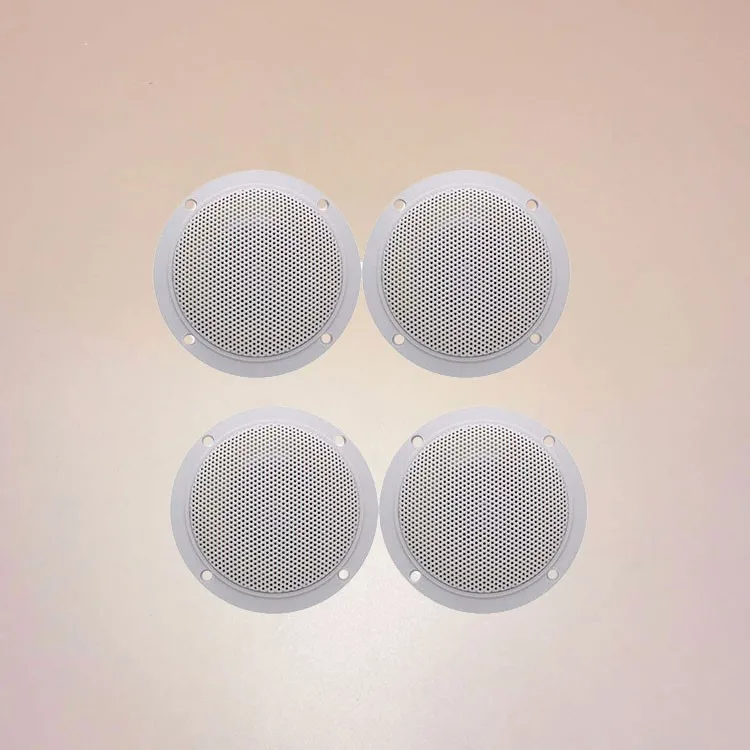 Factory price waterproof two-way 60W 7 inches marine speaker covers white for yacht - ANKUX Tech Co., Ltd