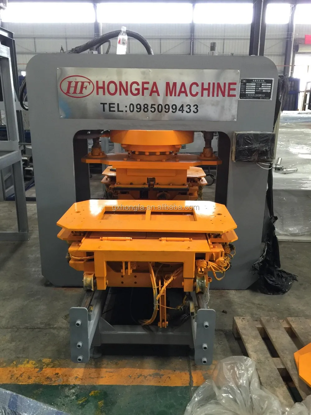 Hft300 Floor Terrazzo Tile Molding Machine With Hydraulic Press System