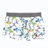 Many underwear brands original supplier custom mens floral print fresh short boxer briefs crafted workmanship underwear for man
