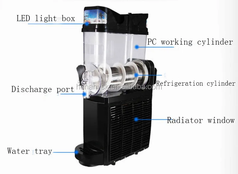 IS-TKX-01 Commercial Fully Automatic Single Cylinder Smoothie Maker Smoothie Blender Machine