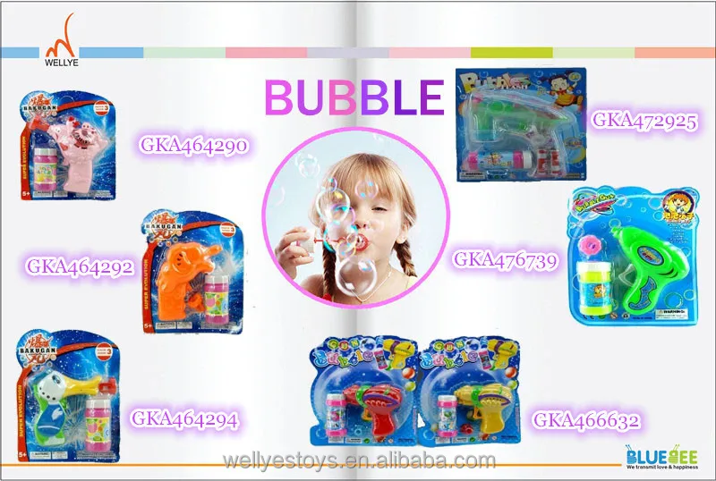 Plastic dolphin bubble gun made in China