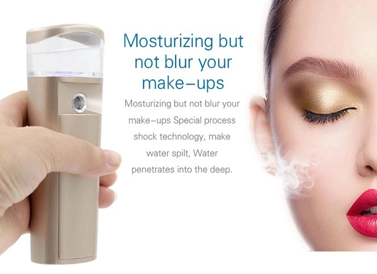 mini facial steamer, face mist sprayer skin care moisturizer