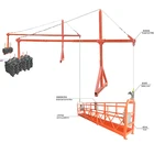 Electric building window cleaning lifting cradle/Gondola System
