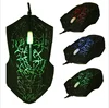 2500 DPI Gaming Mouse with 7 Auto-Changing Color's for Computer PC Laptop USB Wired Mouse with 3 Buttons for Gaming Gamer MK61