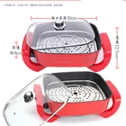 hot sale 30cm red electric grill pan -developer