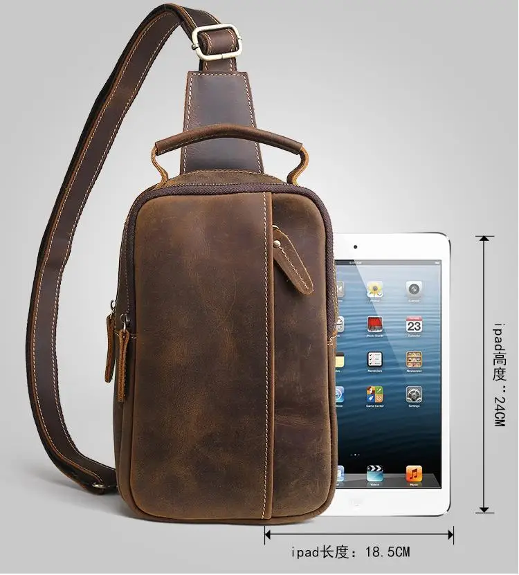 genuine leather chest bag (1)