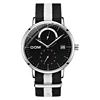 DOM Men Watches Luxury Top Brand Multi Function Mens Sport Quartz Watch Waterproof Nylon belt Business Clock Wrist Watch