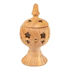 Promotional best quality holiday decoration home goods pottery candle holder