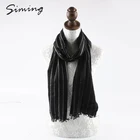 Good quality customized mens viscose pashmina scarf shawls wholesale
