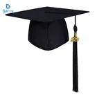 Elastic Matte polyester plastic board high school Graduation cap graduation hat