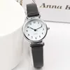 Chinese factory wholesale cheap simple design fashion Geneva Tiny and minimal lady cloth watch woman with multicolor