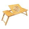2018 OEM new bamboo antique wooden folding laptop desk,most popular fashion eco friendly sofa adjustable laptop table