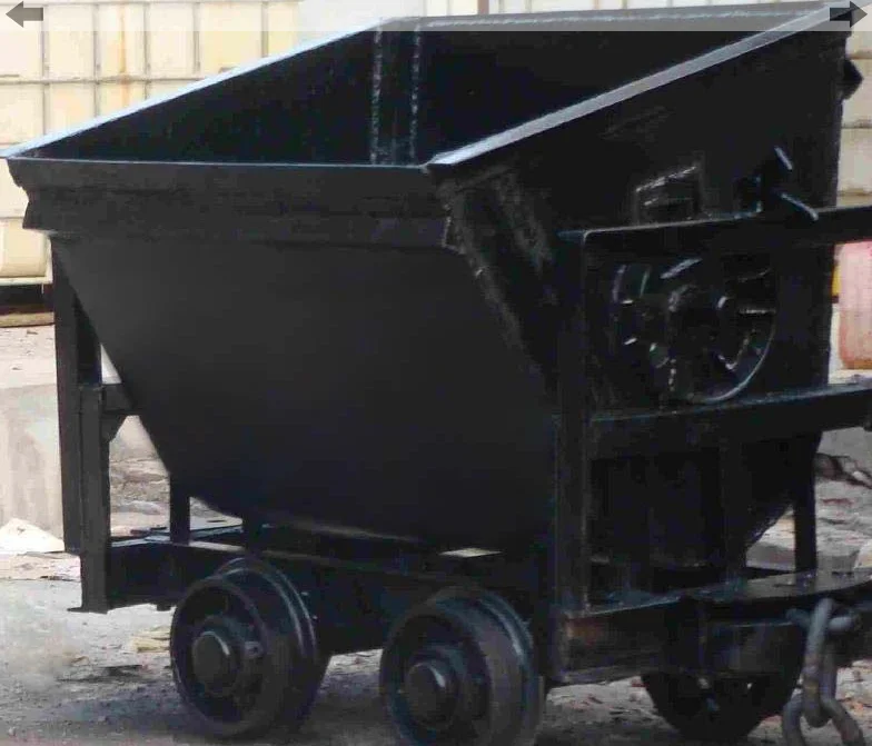 Bucket -tipping Mine Car,Bucket-tipping Mine Rail Wagon,Rail Mine Wagon