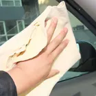 2019 new microfiber chamois printed wash square detailing microfiber cloth for car cleaning