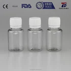 Plastic Bottles Amber 4 Oz PET Boston Round Bottle with Hand Press Smooth Black Disc Flip Caps