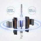Sonic Pro Rechargeable Electric Toothbrush Slim, 3 Brushing Modes, 2 Minute Timer