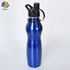 Sport Bpa Free Stainless Steel Sports Water Bottle With Straw Drinking Single Wall Stainless Steel Water Bottle