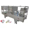 Automatic boxed dip cup jam biscuit filling and sealing machine plastic box packaging sealing equipment
