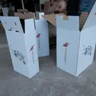 strong 6 bottle shipper paper and cardboard wine box