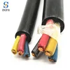 Factory price 4mm rubber sheath rubber insulation flexible copper pump cable