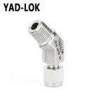 YAD-LOK Oil And Gas Male Union Elbow 45 Degree Pipe Fitting