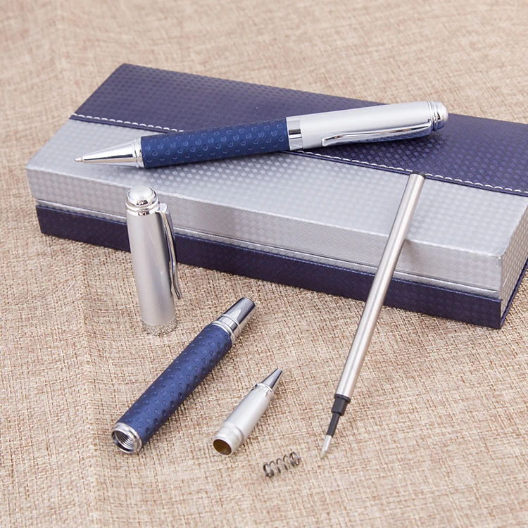 3.jpg2018 new products Wedding Souvenirs leather pen metal ball pen for Business gifts