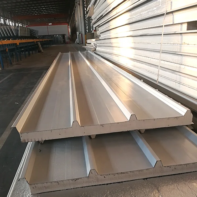 Low Cost 0 5mm Steel Surface Eps Sandwich Panel Sandwich Roofing Sandwich Buy Pvc Ceiling Panels Price Pvc Wall Panels Price List Insulated Aluminum
