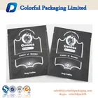 Flat bag matt black coffee bag sauce sachet