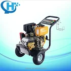 7HP petrol high pressure washer with wheels