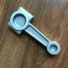 Forging aluminum rod with heat treatment