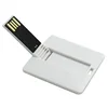 Bulk Pendrive 4GB USB 2.0 Flash Drives Business Card Credit Card Shape Thumb Drive Memory Stick Custom Logo USB Drive