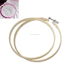 Cross Stitch Supplies Natural Bamboo Embroidery Hoops Tools