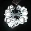 Lovely AA Battery Operated Wooden Heart Shape Xmas Festival Light Party Room Decoration LED Fairy String Light