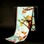 High Quality Luxury Nature 100% silk scarves 12mm 108*108cm silk square scarf