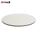 Amywell round customized Phenolic compact laminate HPL dining table top