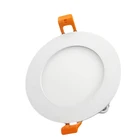 Factory low price AC85-265V 3W 4W 6W Round LED Flat Panel Lighting Ceiling Light