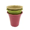 European design China manufacturer cheap price Bamboo fiber flower pots