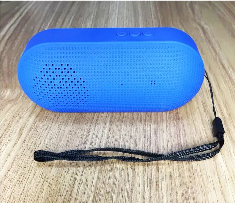 Hot sale Y2 Blue tooth speaker oval pill sound Y2 mini card speaker outdoor wireless 3.0 music player heavy bass - ANKUX.COM