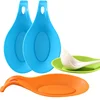 Amazon Hot Sale Silicone Spoon Rests Bundle Utensil Spoon Holder Set