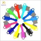 Big handle Nit Removal head Lice comb with double side teeth and magnifying glass
