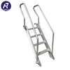 Double sided aluminum step ladder in china