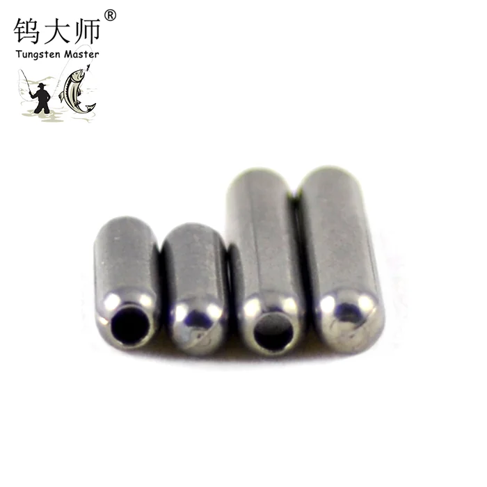 TUNGSTEN DROP SHOTS Black 3//16 oz - BASS FISHING Low Profile 4 pack
